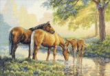 Лошади у источника 35174
