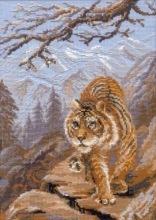 Тигр в горах артикул 664